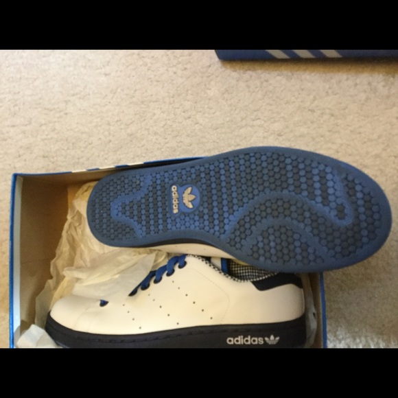 Adidas Stan Smith 2 Lea size 8 men’s worn once - Picture 4 of 8